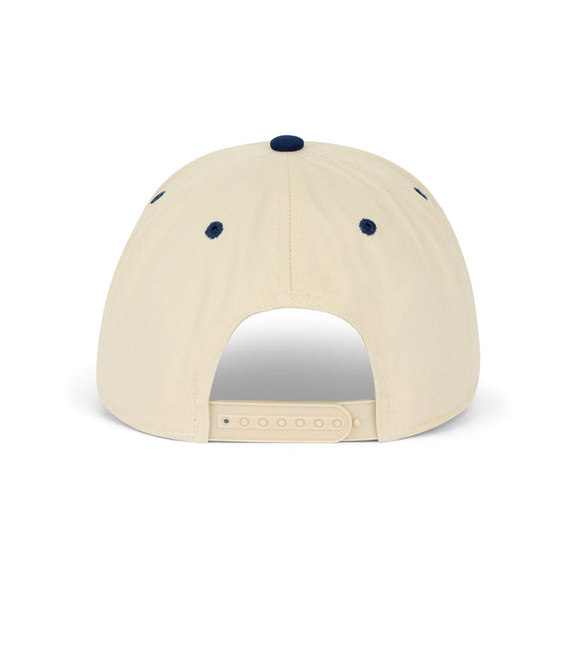 Dad Snapback - Cream & Navy
