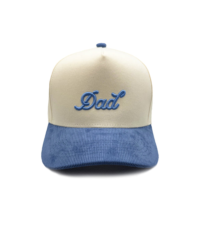 Dad - Cream/Baby Blue Corduroy