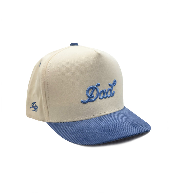 Dad - Cream/Baby Blue Corduroy