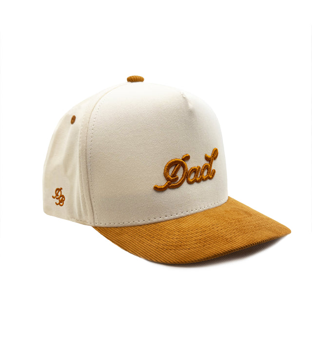 Dad - Cream/Gold Corduroy